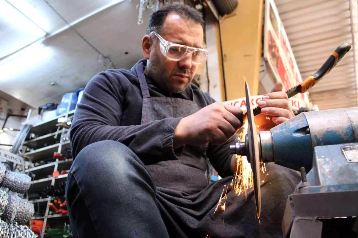 Zeytinde budama sezonu başladı, bıçakçılarda yoğunluk arttı