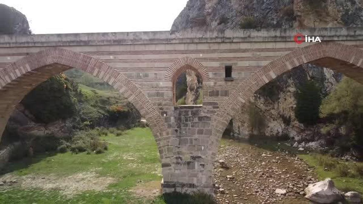 Son dakika haberleri... 7 asırlık 'Kurt Köprü' turizme kazandırılacak