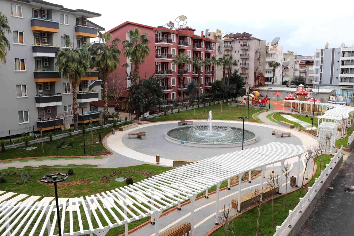 Alanya Belediyesi\'nden Saray Mahallesi\'ne yeni park