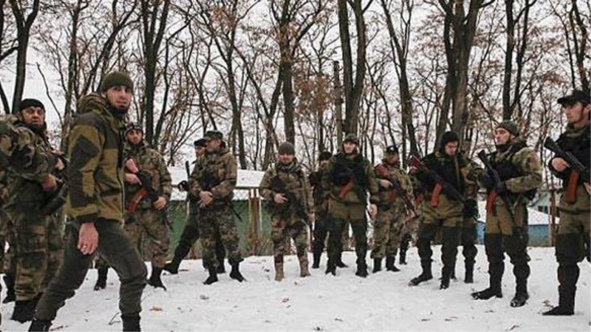 Çeçen birlikler Ukrayna sınırına ulaştı! Hedefleri Kiev\'i ele geçirmek