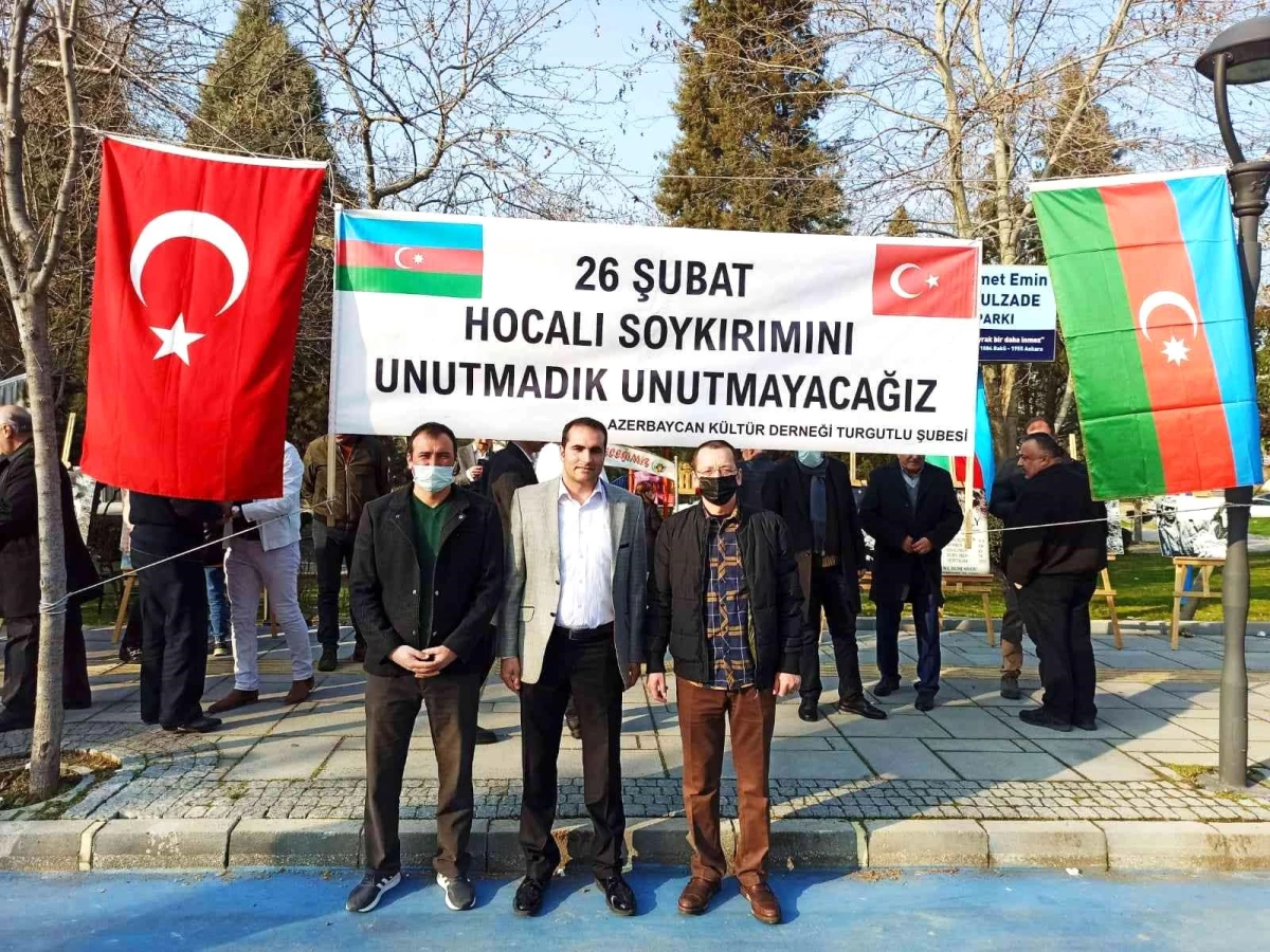 Son dakika haberi... Hocalı soykırımının şehitleri Turgutlu\'da anıldı