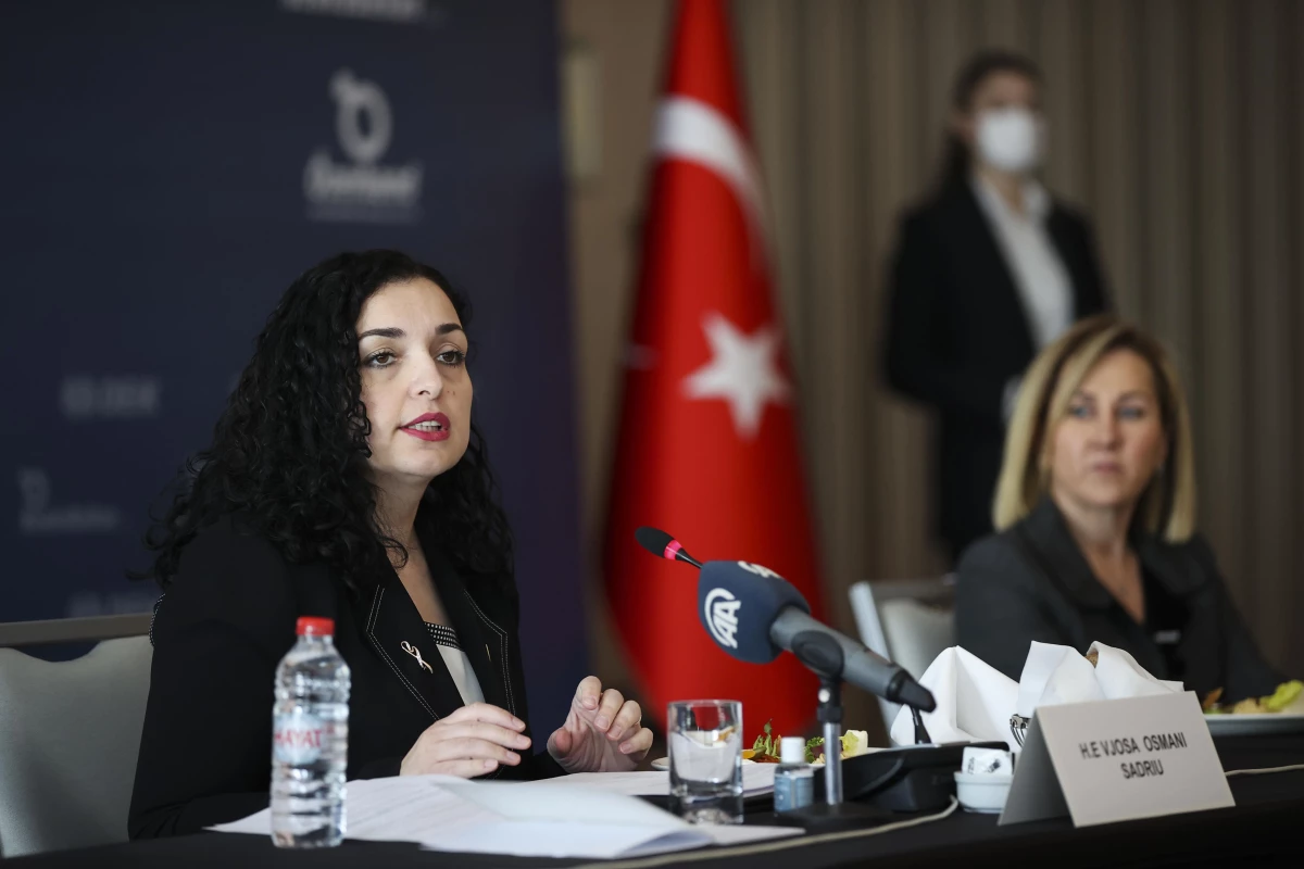 Kosova Cumhurbaşkanı Sadriu: " Türkiye ile ilişkileri daha ileri noktaya taşımalıyız"