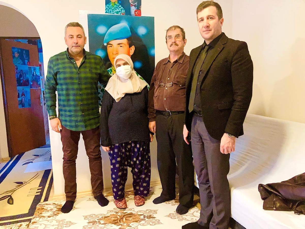 Son dakika haberleri... Laçin\'den şehit ailelerine ziyaret