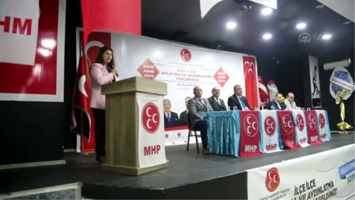 MHP\'li Yılık, "Adım Adım 2023 İlçe İlçe Anlatma ve Aydınlatma" programında konuştu