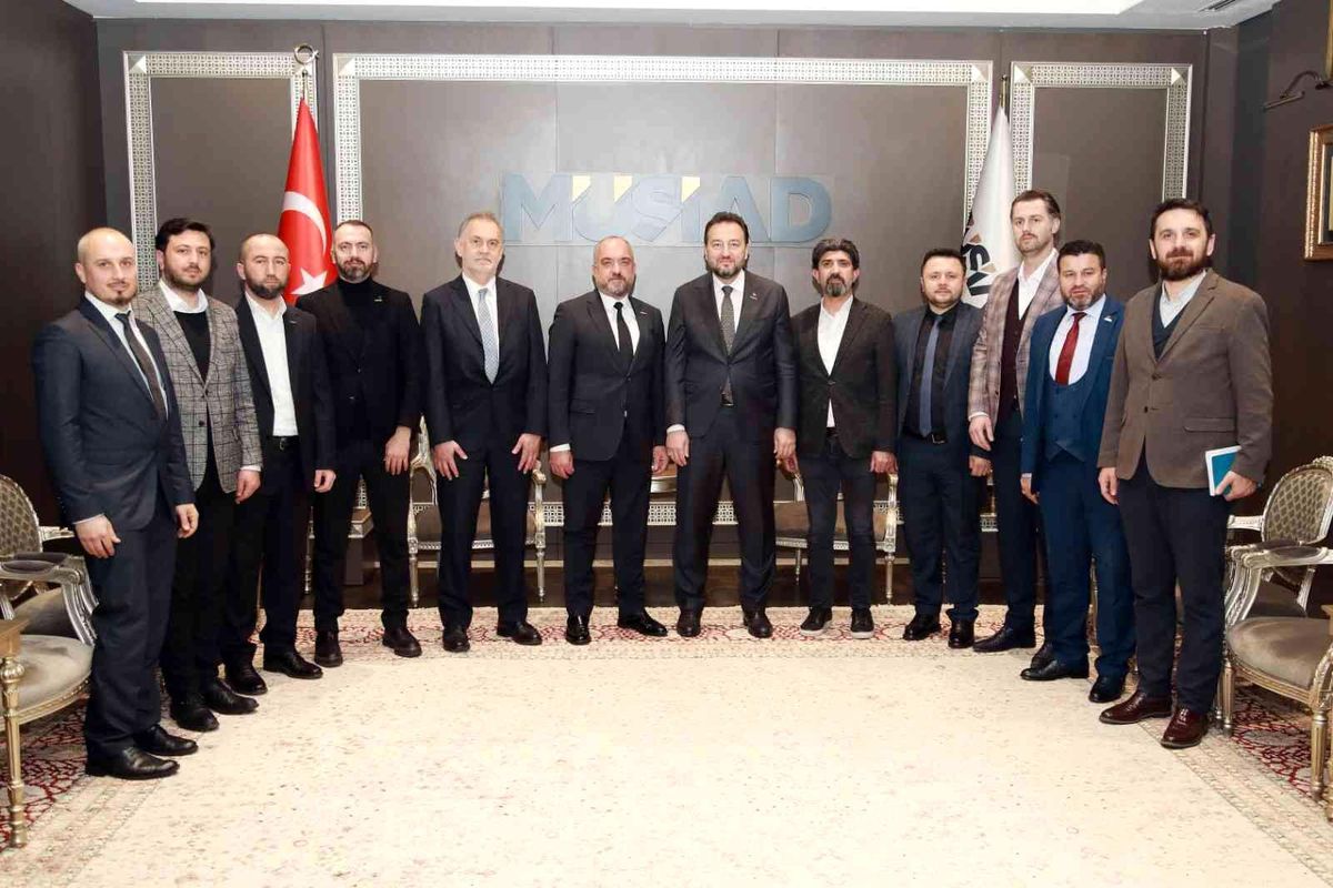 MÜSİAD yönetimi Asmalı ile istişare yaptı