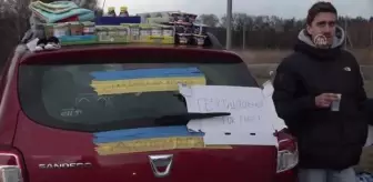 Son dakika: Rusya'nın Ukrayna'ya askeri müdahalesinin ardından siviller Polonya'ya gelmeye devam ediyor (2)