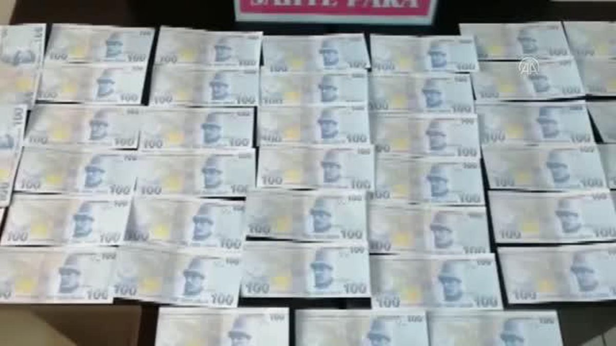 Son dakika: Sahte banknotlarla yakalanan zanlı gözaltına alındı