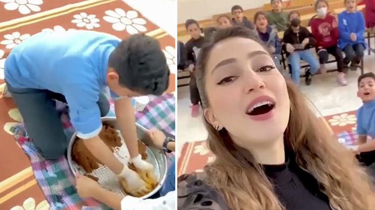 Şanlıurfa\'da bir müzik öğretmeni, öğrencilerle sıra gecesi düzenledi