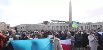 Papa Franciscus, Ukrayna'da barış için oruç tutulması çağrısında bulundu