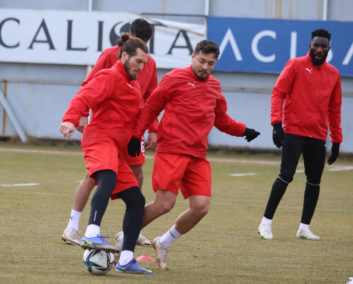 Sivasspor\'da Karagümrük maçı hazırlıkları başladı