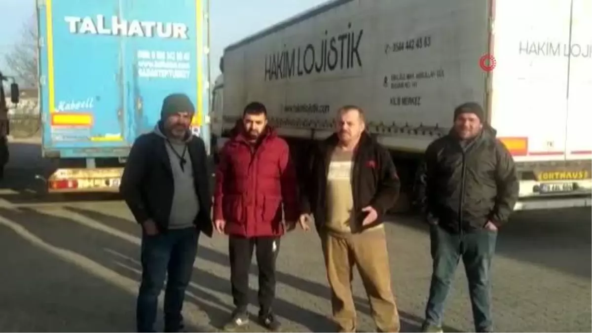 Türk tırcılar, Ukrayna'da mahsur kaldı