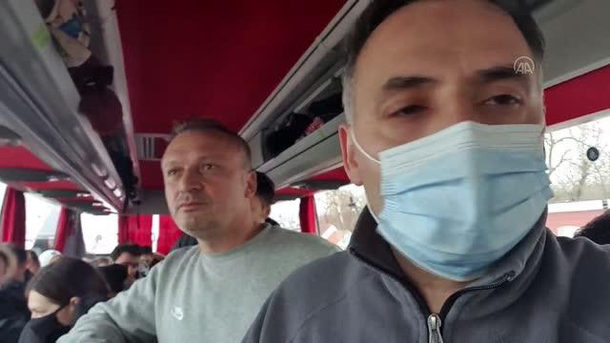 Ukrayna'dan yola çıkan Türklerin tahliyesi sürüyor