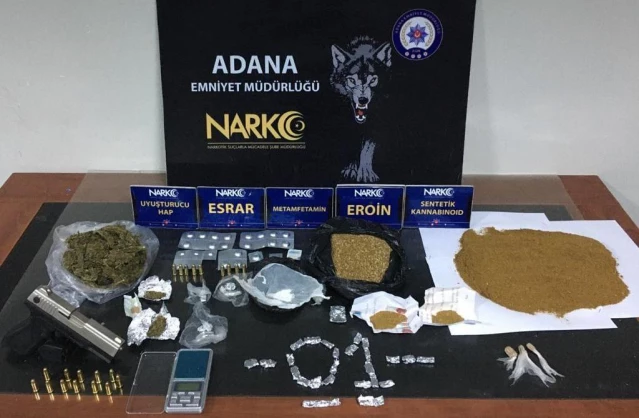 Son dakika haberleri | Adana'da geçen haftaki uyuşturucu operasyonlarında yakalanan 16 şüpheli tutuklandı