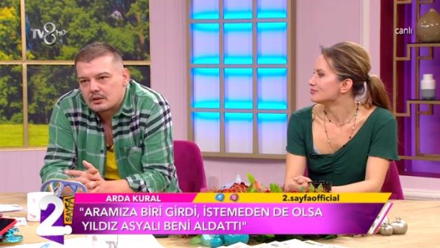 Arda Kural'dan canlı yayında büyük itiraf: Yıldız Asyalı beni aldattı