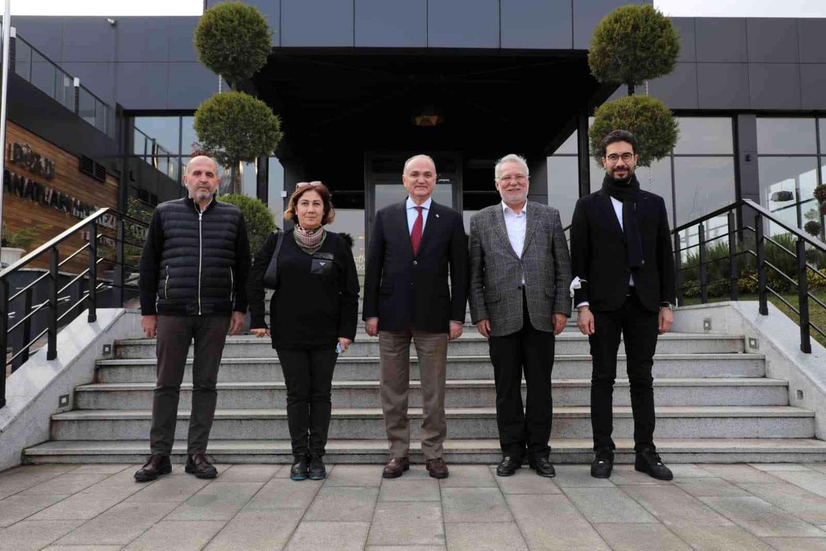 Başkan Faruk Özlü, eski milletvekillerini ağırladı