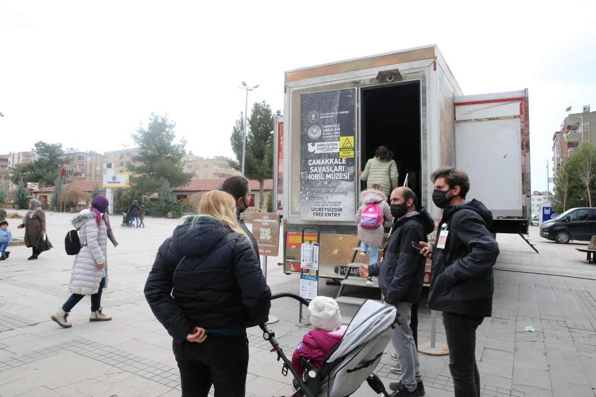 Çanakkale Savaşları Mobil Müzesi Mardin\'de ziyarete açıldı