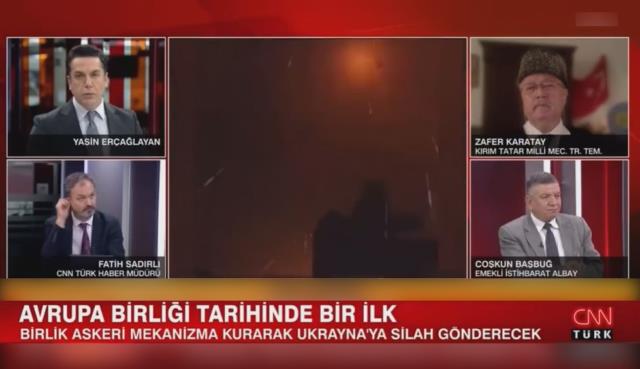 CNN Türk'ün 'Kiev'den geceye dair sıcak görüntü' diye paylaştığı bombardıman, oyun videosu çıktı