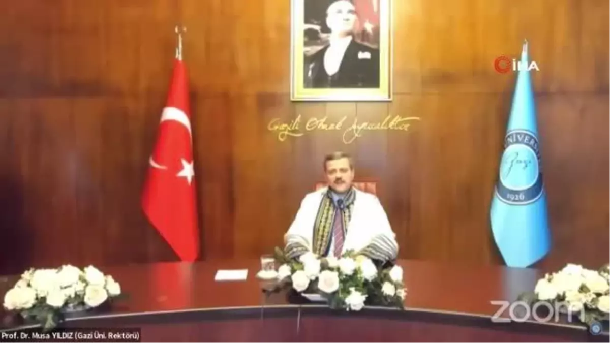 Gazi Üniversitesinde bahar dönemi Rektör Yıldız\'ın açılış dersi ile başladı