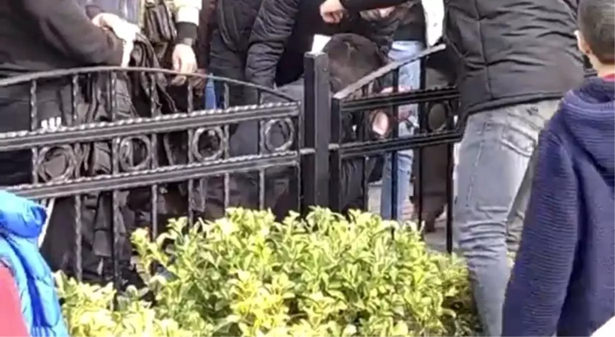 İki grubun meydan kavgasında 1 kişi yaralandı