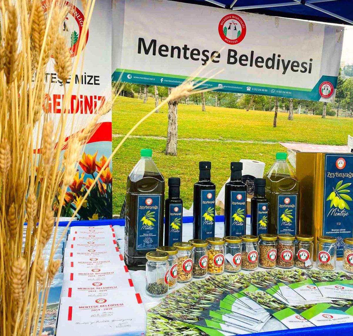 Menteşe'nin yerli ürünleri görücüyle çıktı