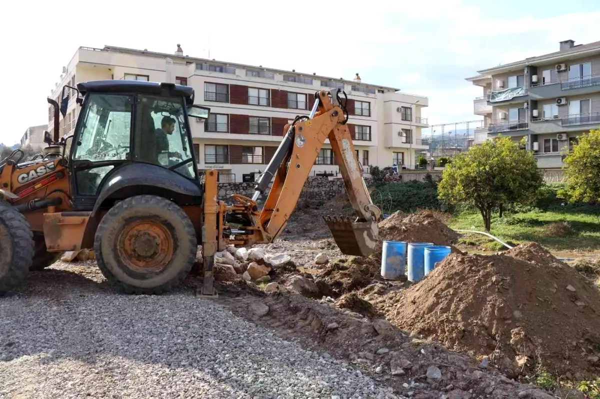 Nazilli Belediyesi İsabeyli\'de çalışmalarını sürdürüyor