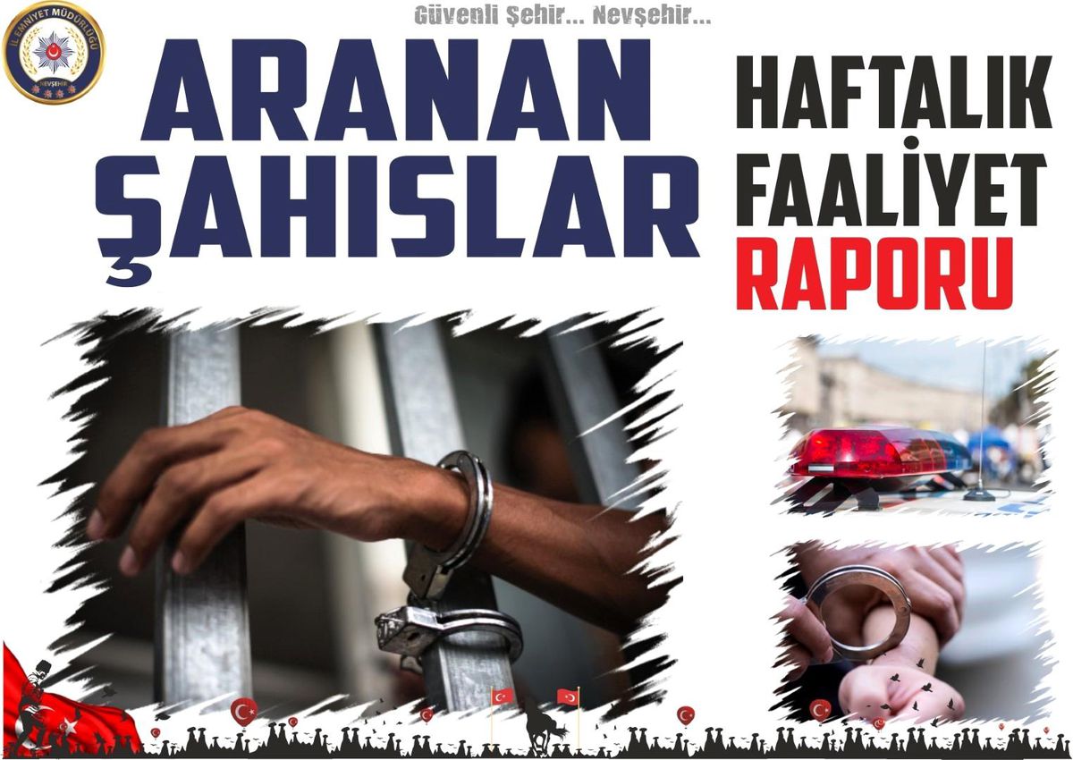 Son dakika haberi... Nevşehir\'de arama kararı bulunan 7 şahıs tutuklandı