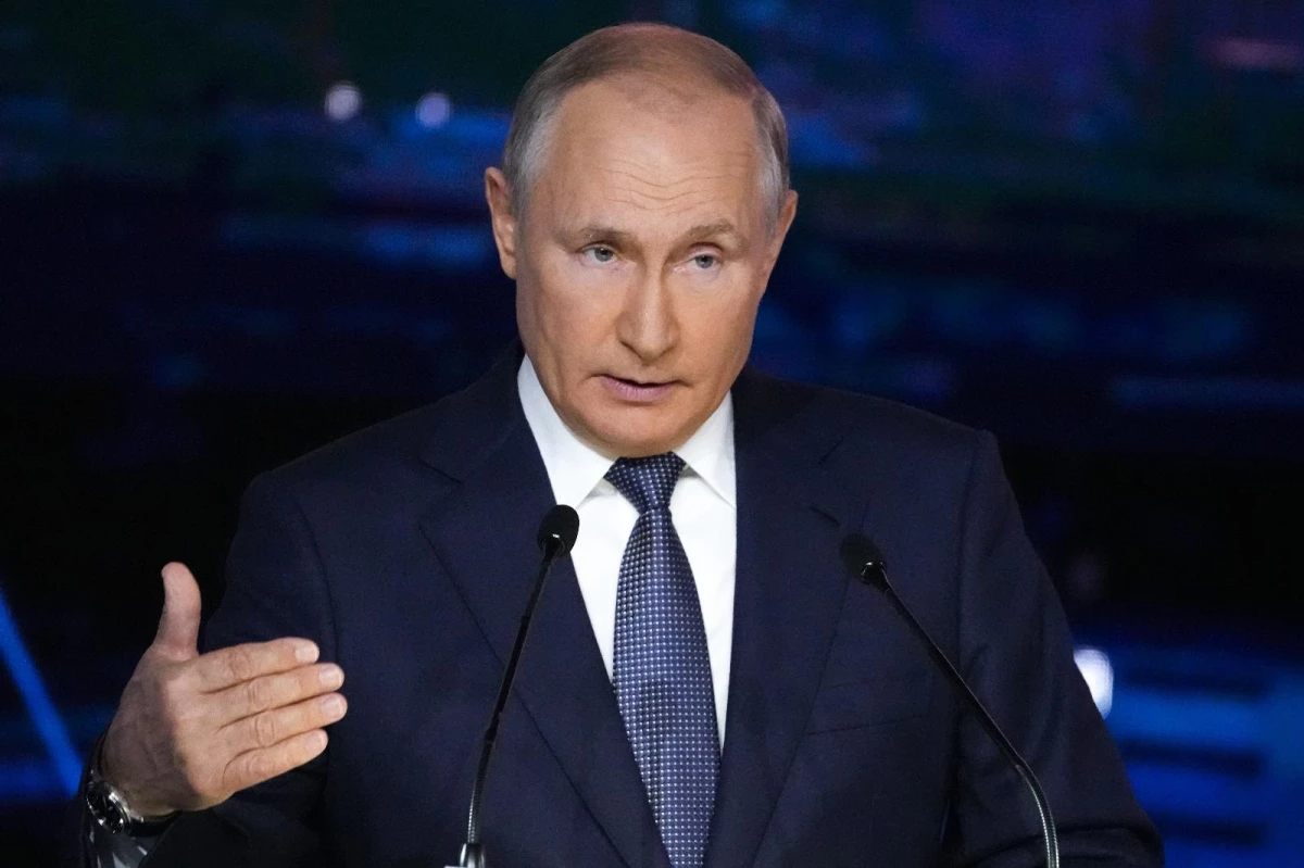 Rusya Devlet Başkanı Putin: "Batılı \'yalan imparatorluğu\' ülkemizle ilgili bunu gerçekleştirmeye çalışıyor"