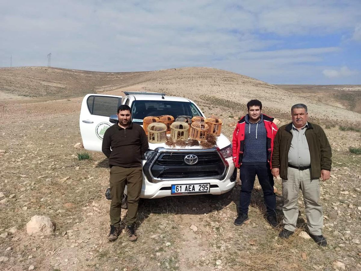 Şanlıurfa\'da kaçak avlanan 7 kişiye işlem yapıldı