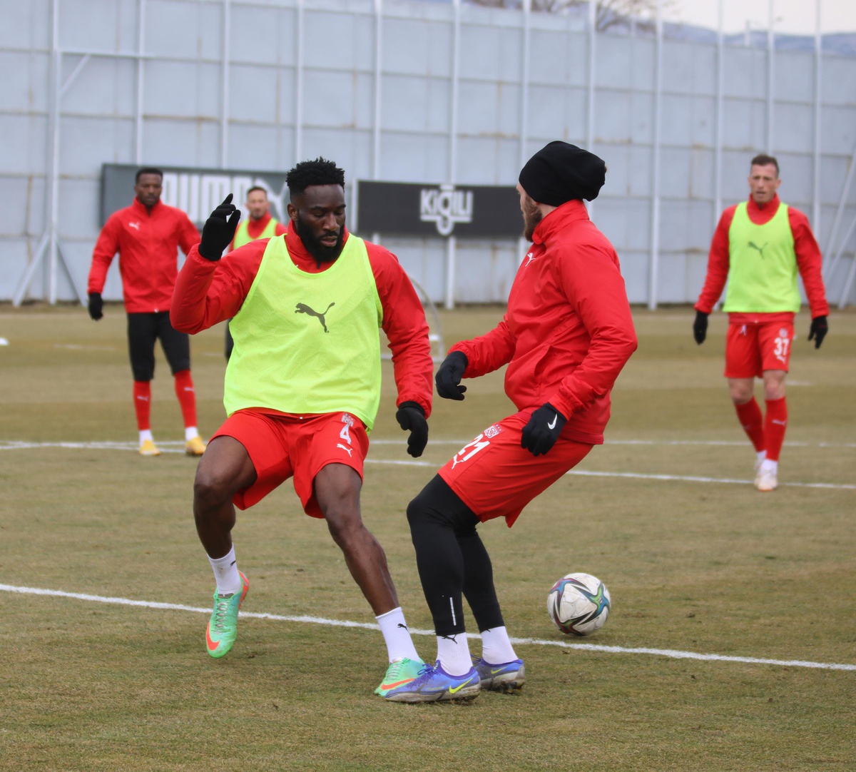 Sivasspor, Fatih Karagümrük maçı hazırlıklarını sürdürdü
