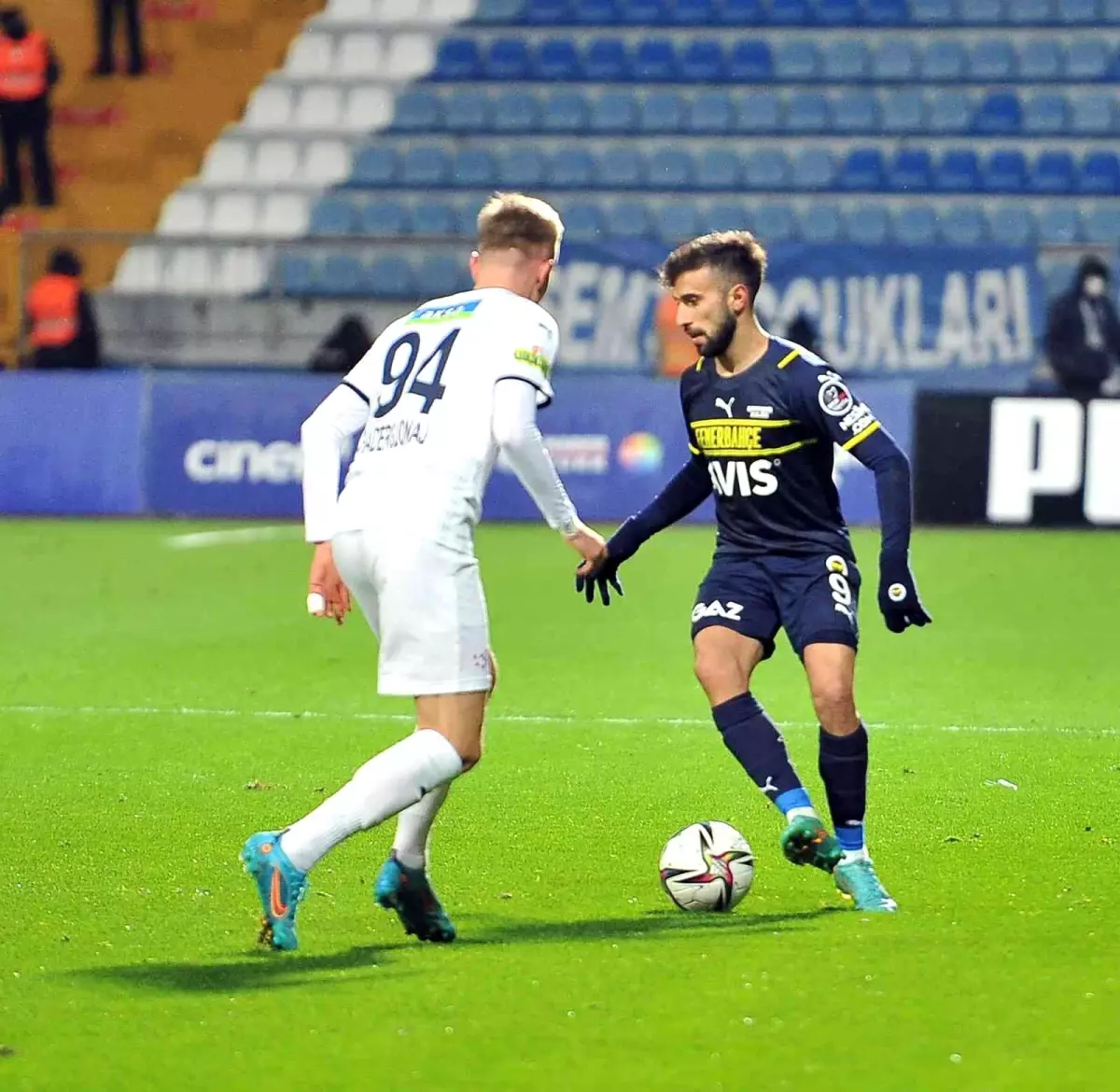 Spor Toto Süper Lig: Kasımpaşa: 0 - Fenerbahçe: 1 (İlk yarı)