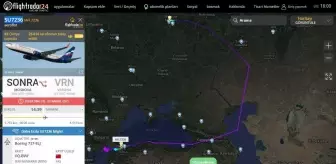 Yunan hava sahasına kabul edilmeyen Rus yolcu uçağı İstanbul indi