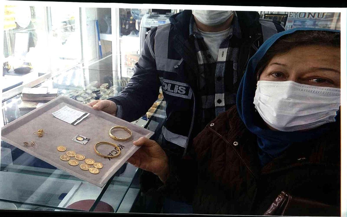 77 bin 840 TL dolandırılmaktan trafik polisinin sayesinde kurtuldu