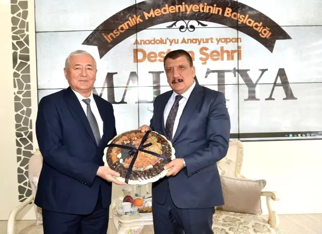 Kırgızistan Cumhurbaşkanı Danışmanı Börübaşov Malatya'da