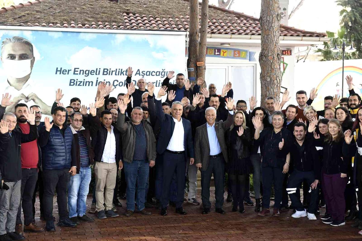 Başkan Uysal, belediye şoförleri ile buluştu