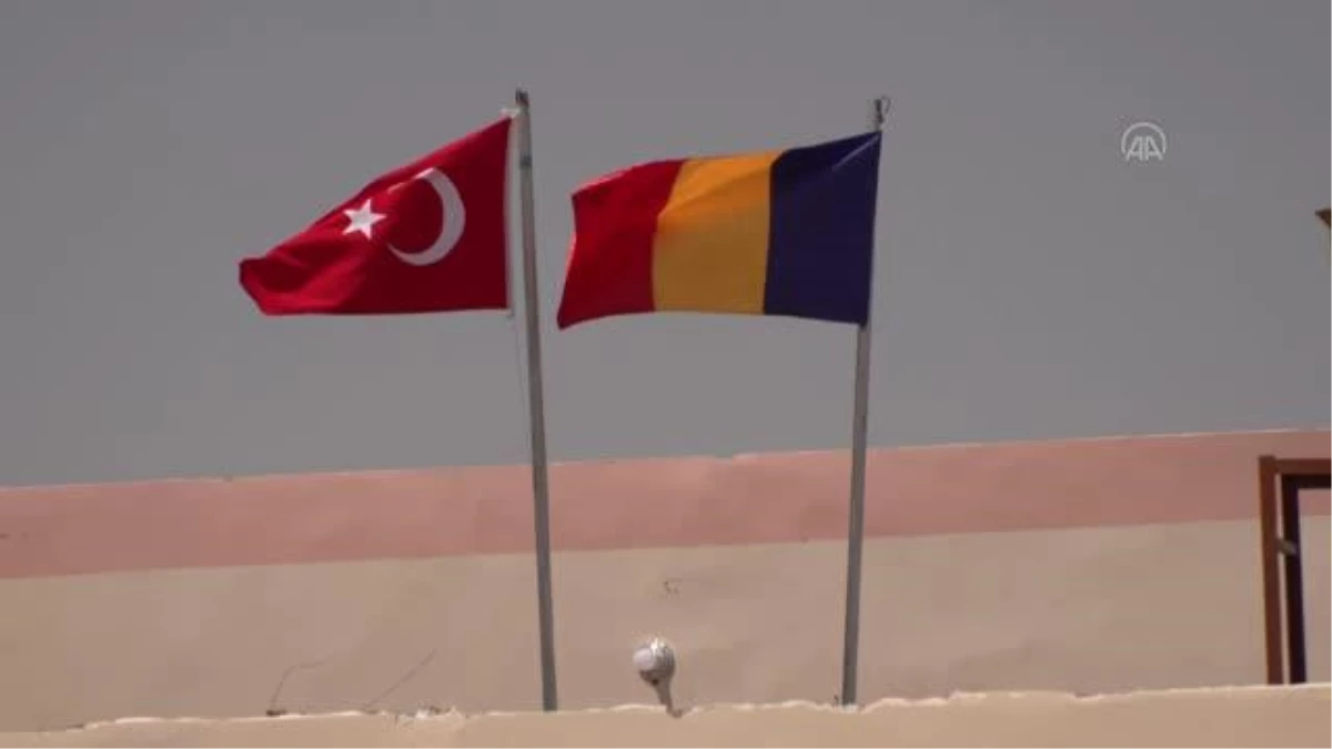 Çad\'da Türk hayırseverlerin yaptırdığı ilkokul açıldı