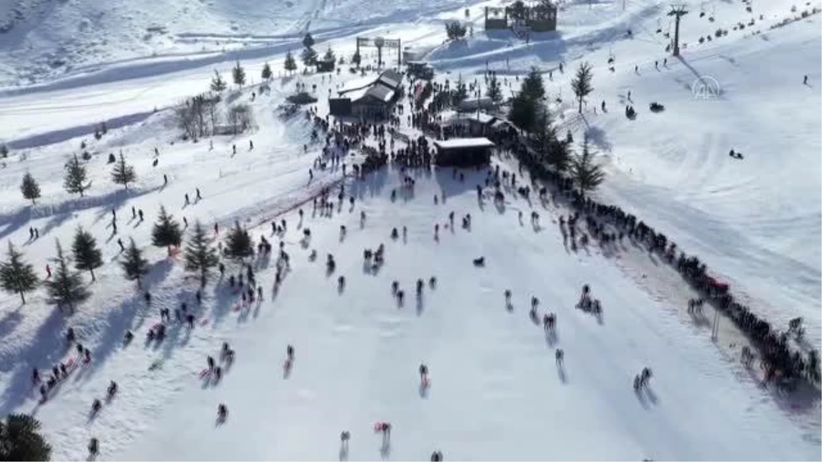 Davraz Kayak Merkezi, bu sezon 350 bin kişiyi misafir etti