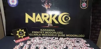 Karaman'da 2 kişi uyuşturucudan tutuklandı