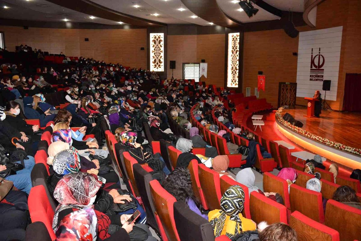Keçiören\'de \'Aile İçi Şiddetin Önlenmesinde Yönelik Dini Referanslar\' anlatıldı