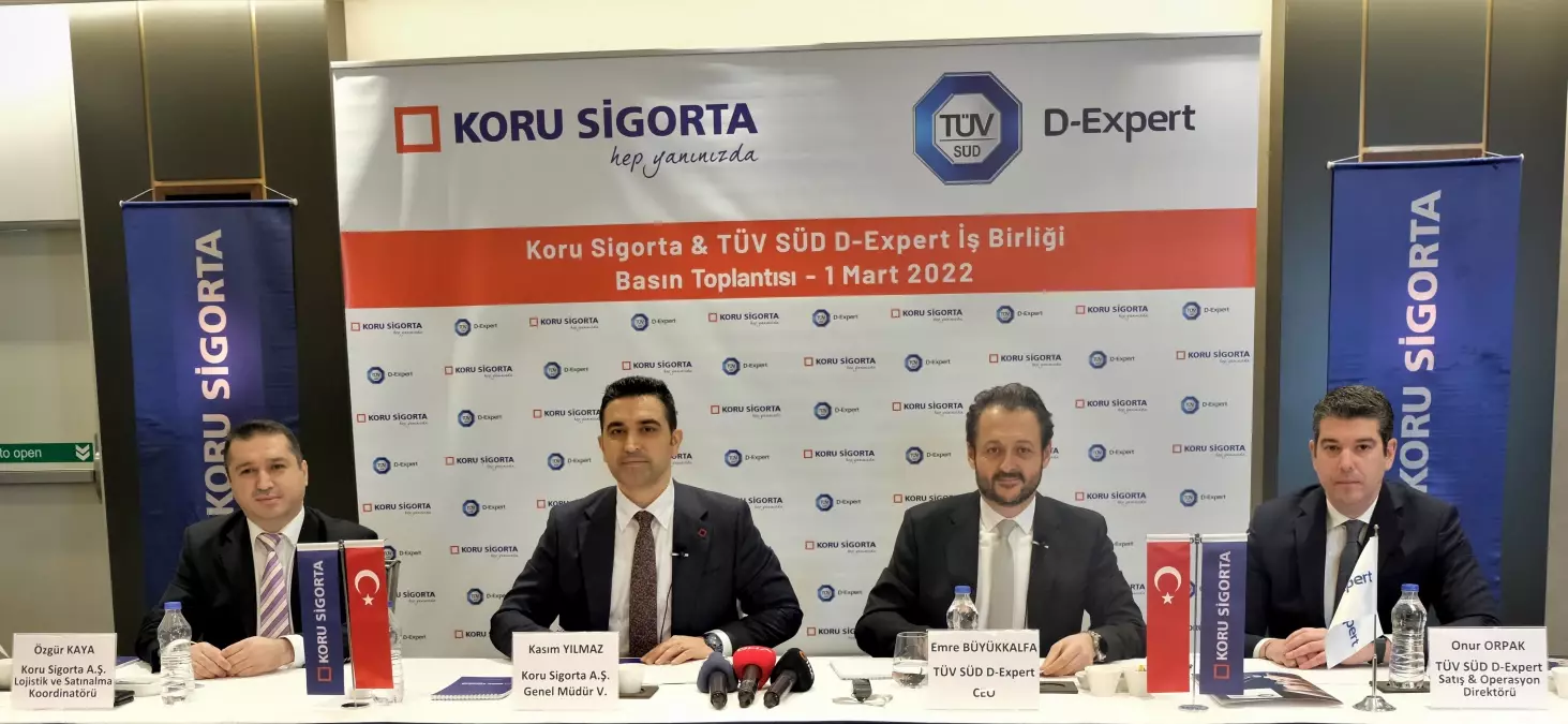 Koru Sigorta ve TÜV SÜD D-Expert\'ten kasko sigortası iş birliği