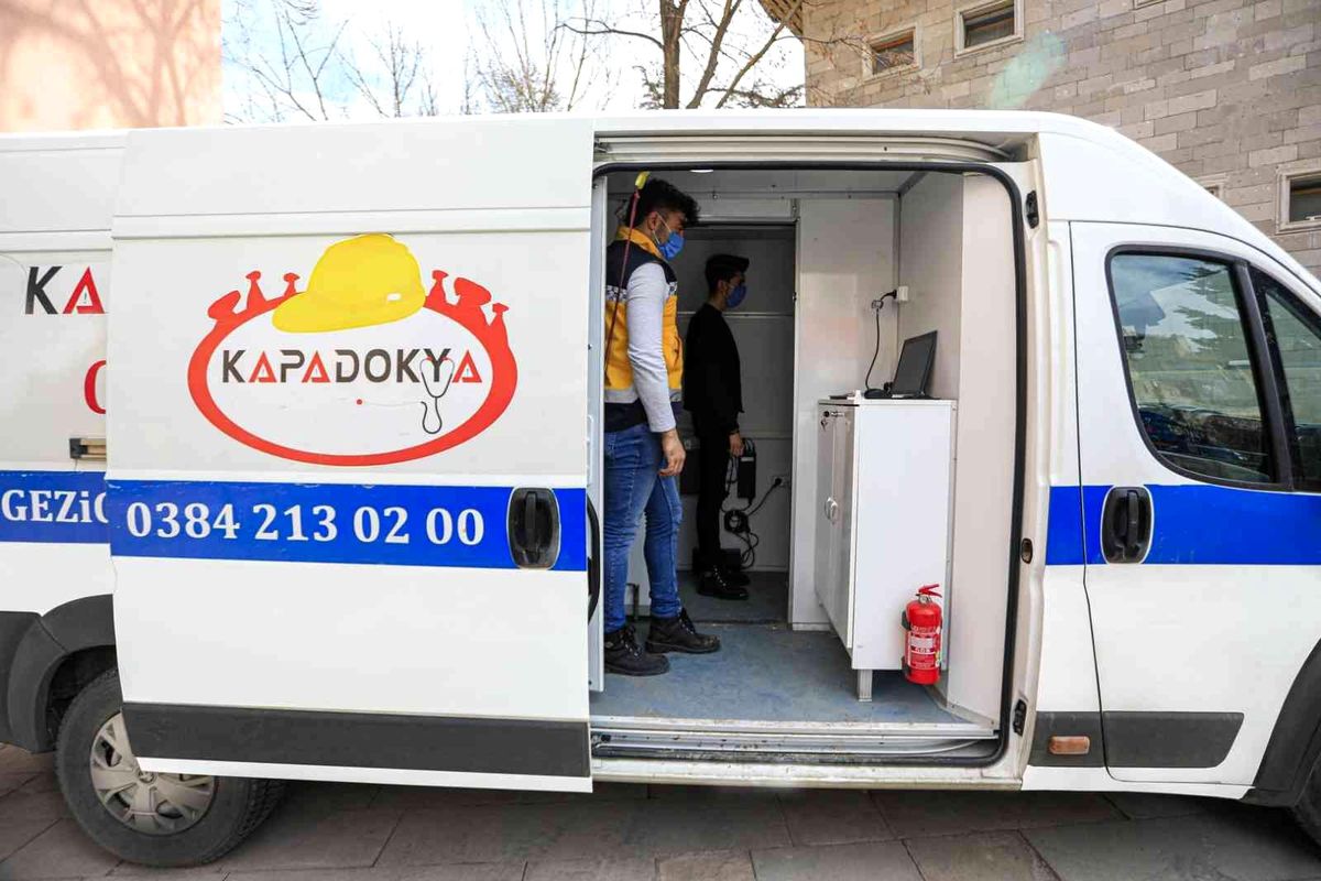 Nevşehir Belediye personelleri sağlık taramasından geçirildi