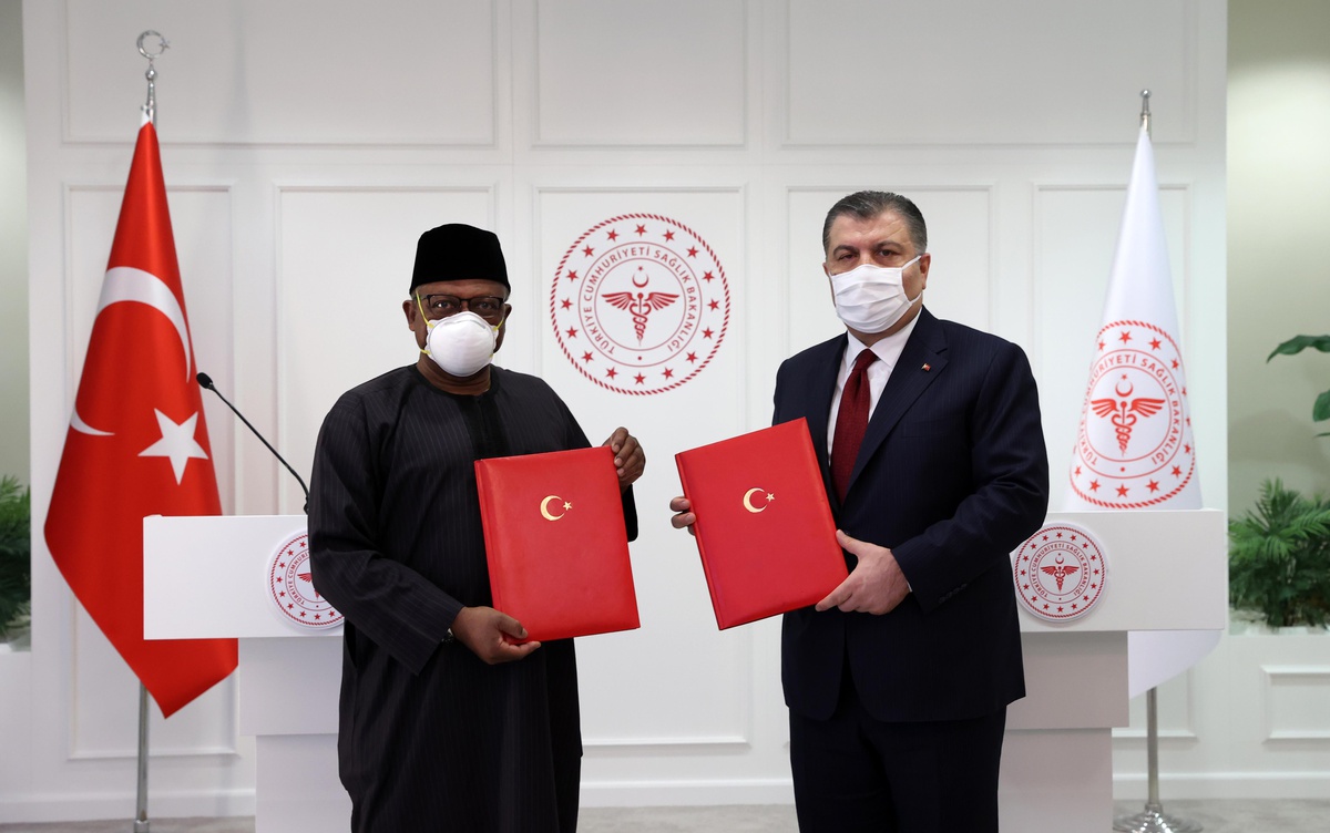 Nijerya ile Türkiye arasında sağlık ve tıp bilimleri alanında iş birliği anlaşması