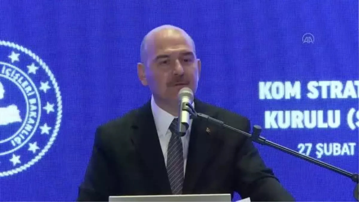 Soylu: "15 Temmuz 2016\'dan 2021 sonuna kadar Türkiye\'de, 390 mafya tipi örgütlenme çökertildi"