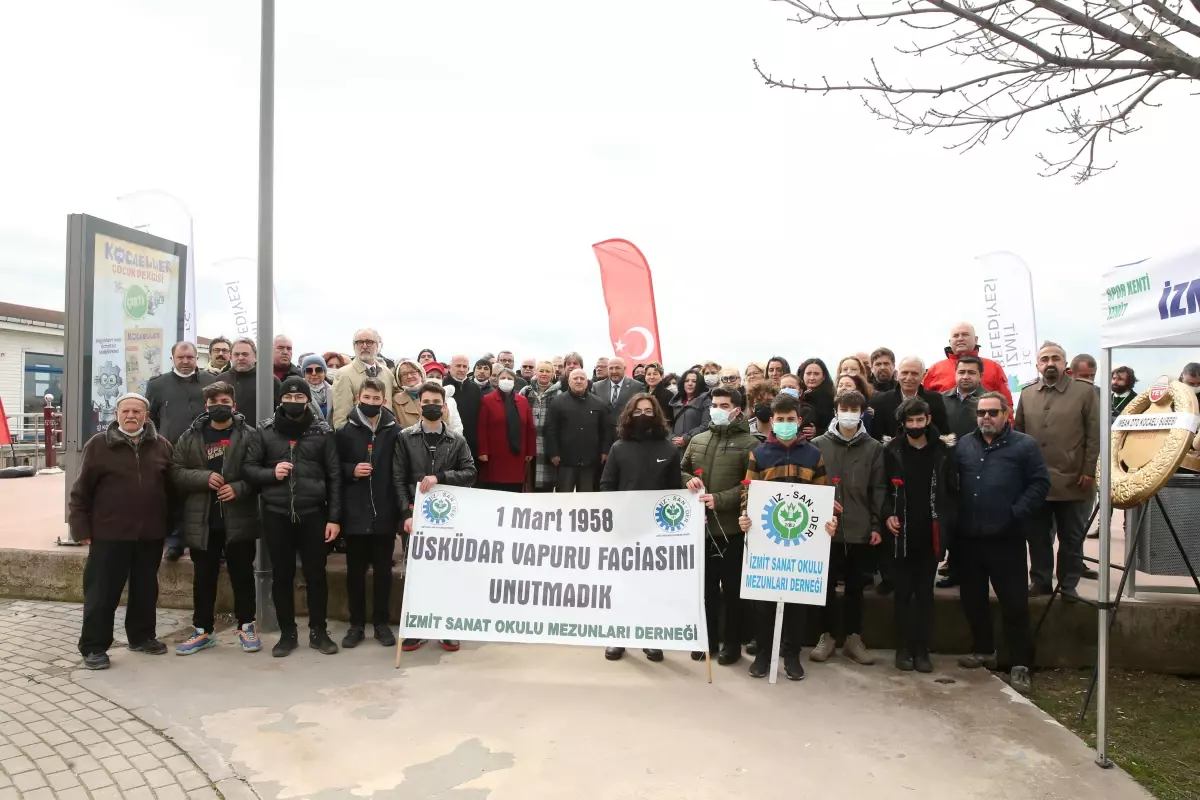 "Üsküdar Vapuru" faciasında hayatını kaybedenler anıldı