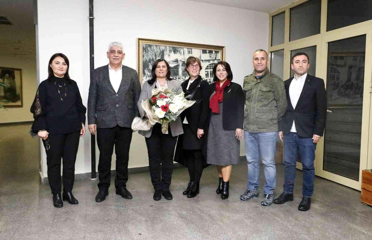 Başkan Çerçioğlu TÜM BEL-SEN Genel Başkanı Bozkurt\'u ağırladı