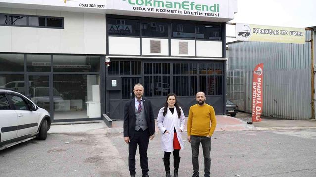 Başkan Keleş gıda ve kozmetik üretim tesisini inceledi