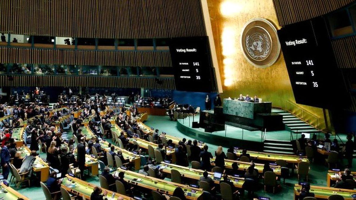 BM Genel Kurulu Rusya\'nın Ukrayna\'yı işgalini kınadı, Türkiye de karara destek verdi