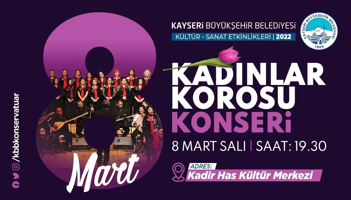 Büyükşehir Belediyesinden 8 Mart Dünya Kadınlar Günü etkinlikleri
