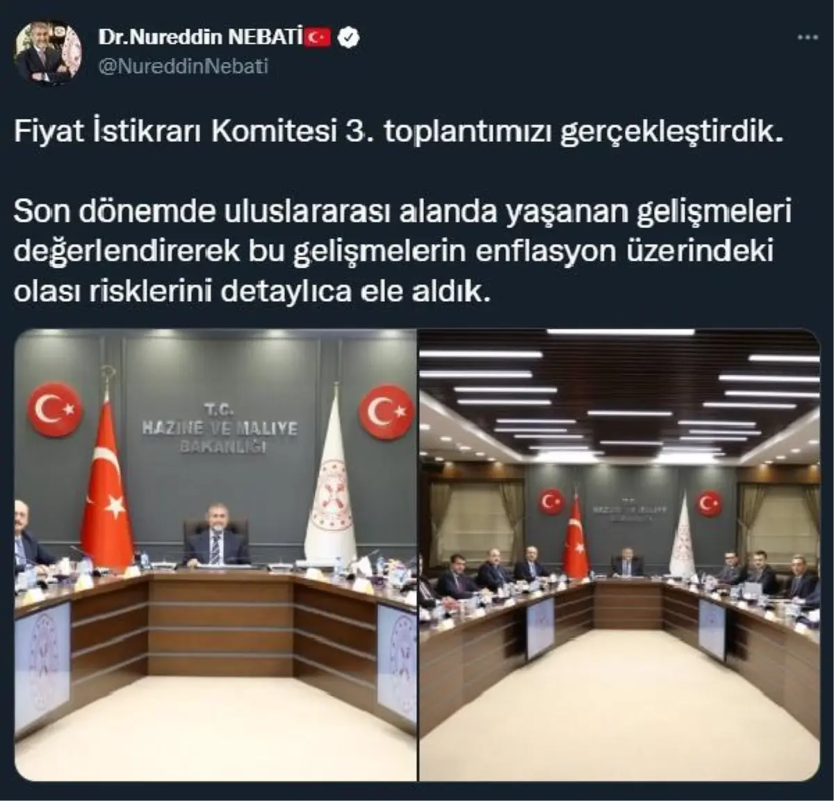 Fiyat İstikrarı Komitesi toplandı (3)