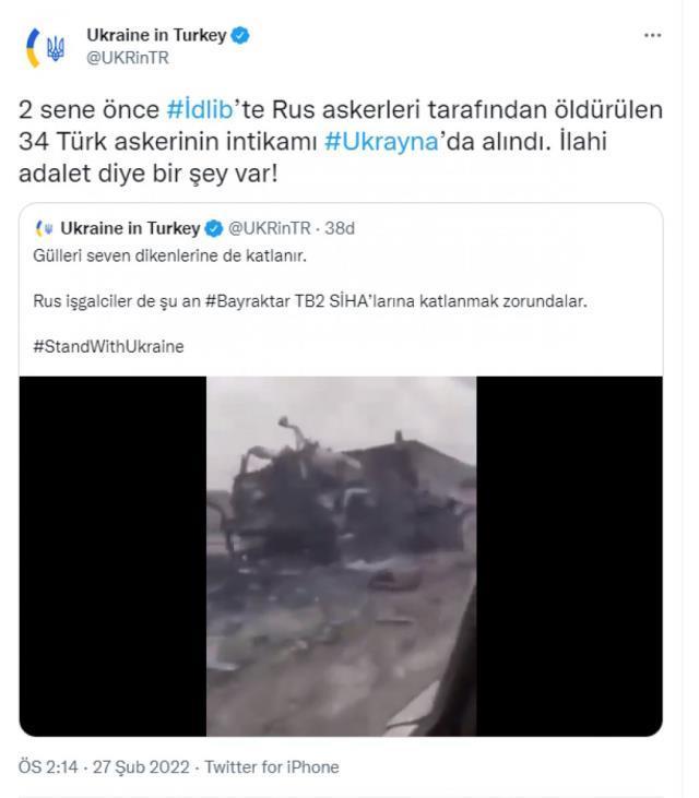 Her paylaşımda 'Türk' ve 'Bayraktar' ifadesi var! Ukrayna, Rusya ile savaşa Türkiye'yi de mi çekmek istiyor?