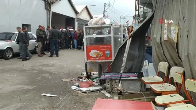 Son dakika haberleri | Hurda deposunda patlama meydana geldi: 2 yaralı